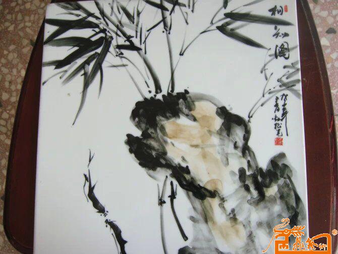 湖南省工艺美术大师刘劲松瓷板画作品